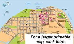 Niagara on the Lake Map for Walking Tour
