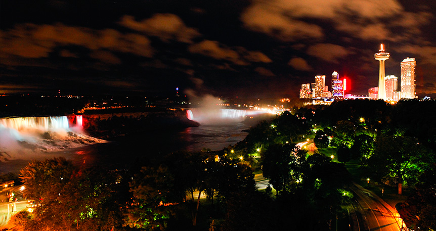 Niagarafalls illumination